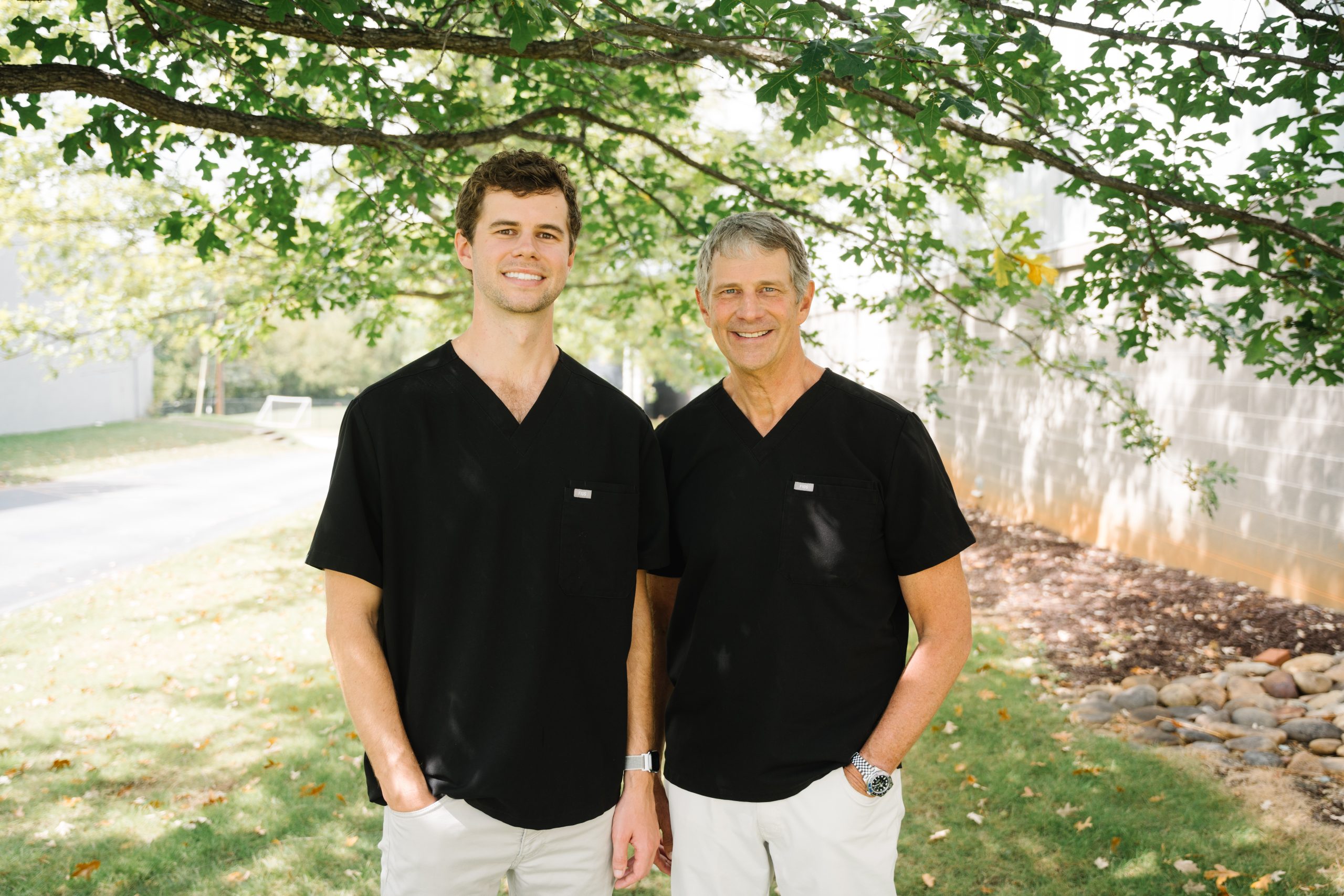 Dr Keith and Dr Wilson